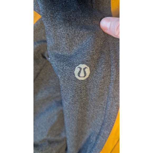 Lululemon Mens Straight Leg Athletic Pants Charcoal Gray Heathered 34x33.5 - Picture 2 of 9